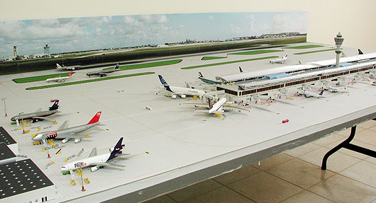 Model Airport Background #2 | Airport Diorama Designs