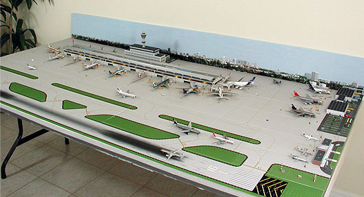 Model Airport Terminal Building #3 | Airport Diorama Designs