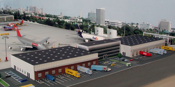 cargo-building-model-airport