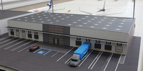 cargo-building-model-airport