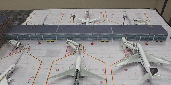 Model Airport Terminal 6