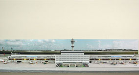 Model Airport Terminal Building #3