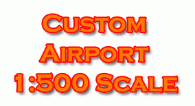 1:500 Custom Model Airport