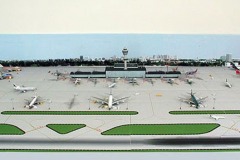 1:400 Model Airport Single Runway #1