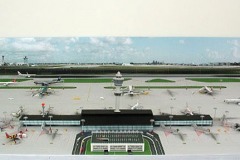 1:400 Model Airport Single Runway #1