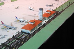 1:500 Model Airport Tropical Single Runway